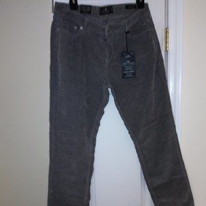 New Lucky brand lolita skinny grey corduroy jeans